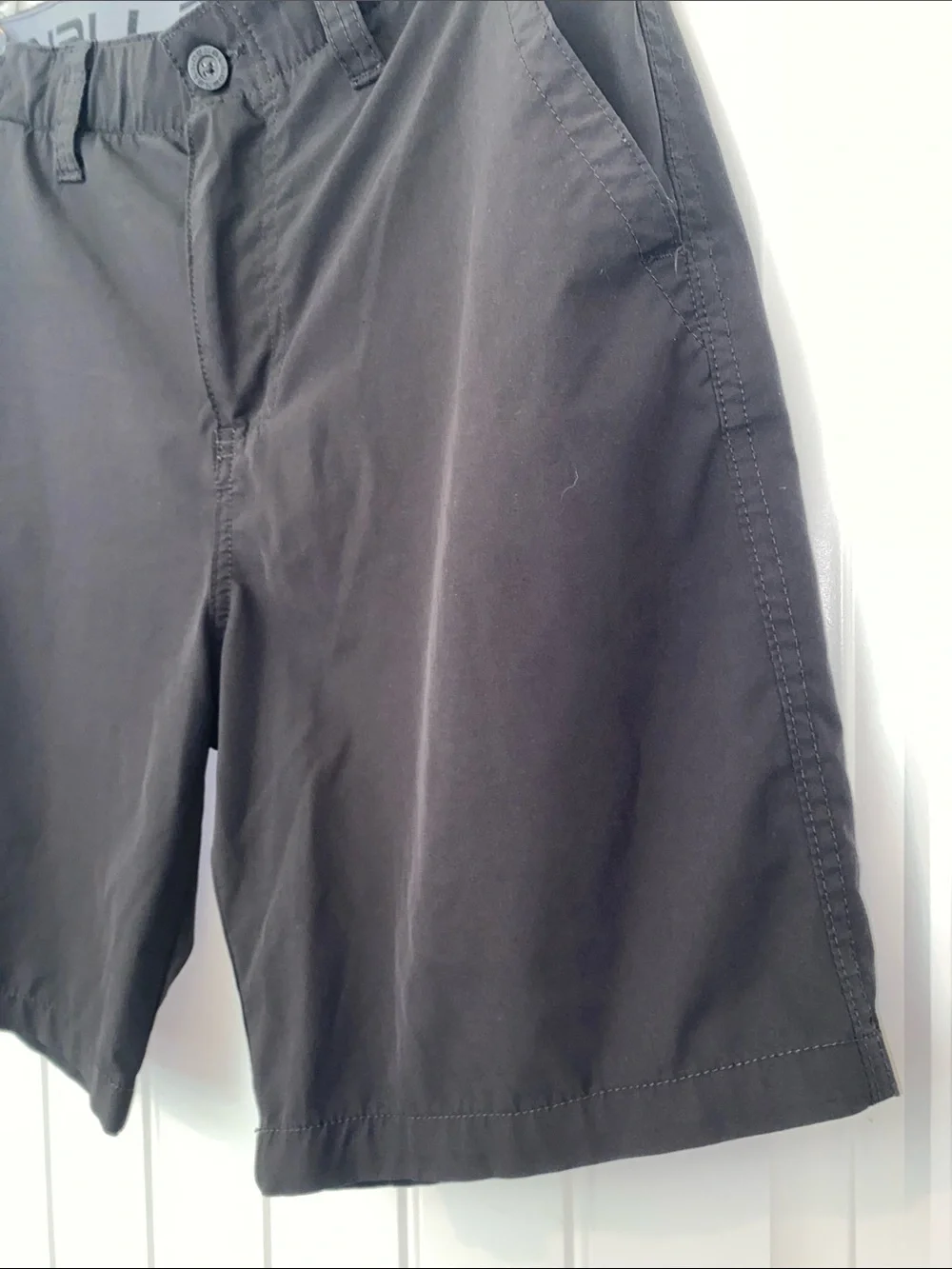 Denali Men's Black Flat-Front Shorts size Waist 32